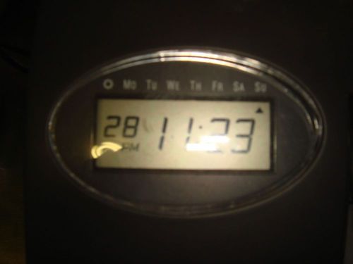 LATHEM TIME RECORD CLOCK MODEL 1000E
