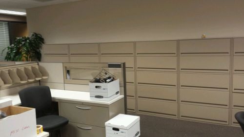 FILE CABINETS -5 DRAWER Legal LATERALS By. HAYWORTH   SUPER DEAL