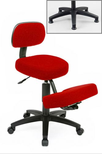 Super Thick Kneeling Chair with Back *New Edition(RD)
