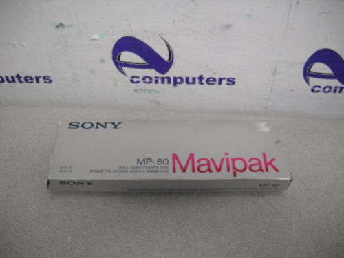 New sony mp-50 mavipak still video floppy disk 10-disk pack for sale
