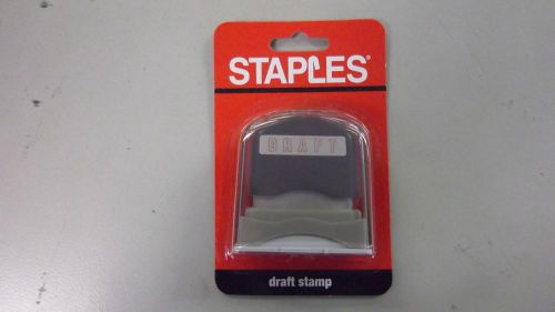 NEW pre-Inked RED Stamp &#034;DRAFT&#034;