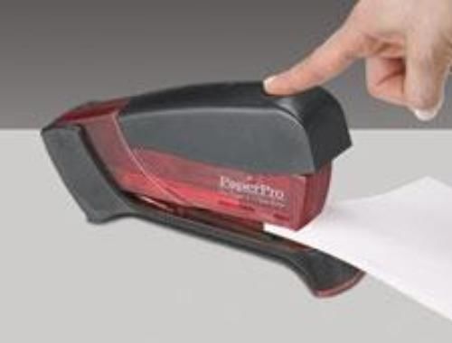 Paperpro 500 Spring Powered Compact Stapler Red