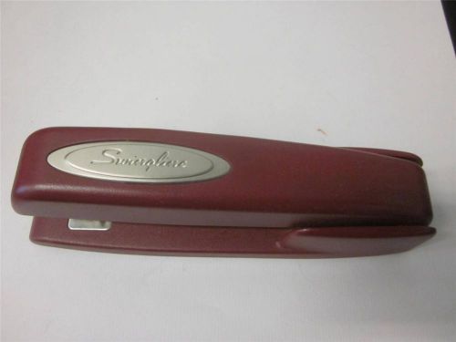 Swingline 747 Stapler ~BURGUNDY~VERY GOOD  CONDITION~FREE STAPLES WITH PURCHASE