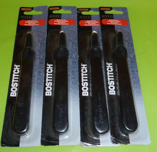 STANLEY BOSTITCH Qty: 4 Staple Removers NEW IN PKG