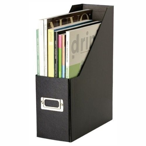 Fiberboard jumbo magazine file box storage organizer container portable office for sale