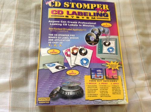CD-R Labeling System- CD Stomper