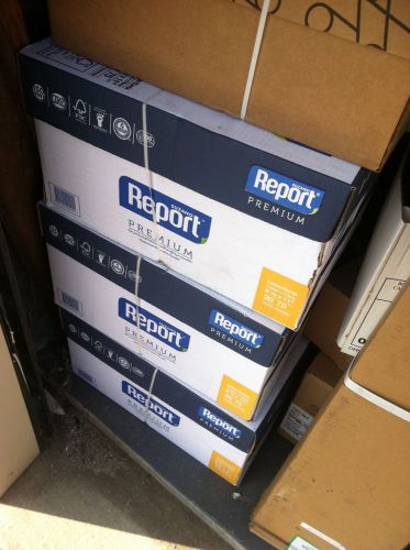 4 Cases Copy Paper-Suzano Report Premium 20lb 8.5x11 5000 Sheets/Case-Richmond