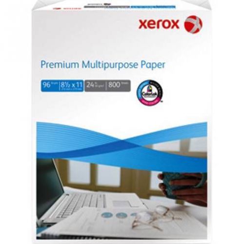 Xerox Premium Multipurpose Paper 800Sh. 24lb - 96 Brightness ColorLok Technology