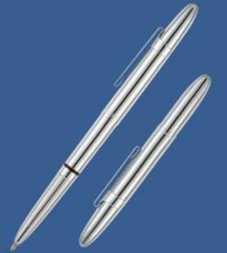 Fisher Chrome Bullet Space Pen With Clip