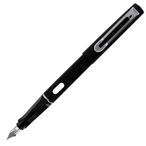 JinHao 599A Plastic Fountain Pen, Medium Nib - Black