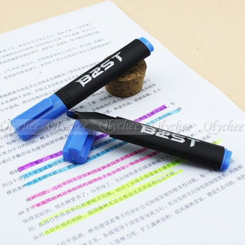 KPOP Beast B2ST Symbol Blue Fluorescent Highlighter Marker Pen Stationery 1p New