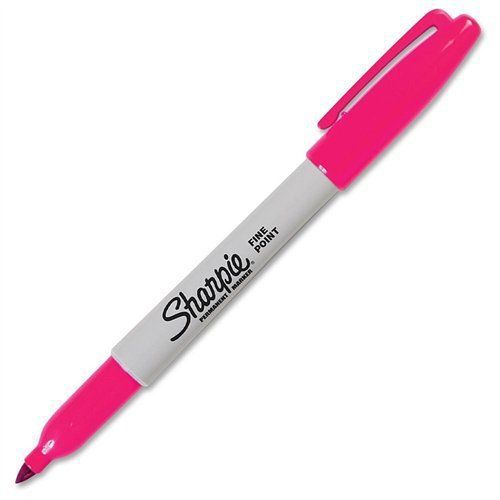Sharpie resilient tip marker - fine marker point type - magenta ink - (san32081) for sale