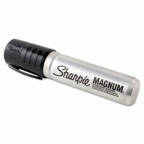 Sharpie Magnum Permanent Black Marker, 12 Markers (SNF 44001)