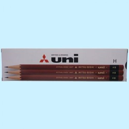Mitsubishi Uni Wooden Pencil K H UK