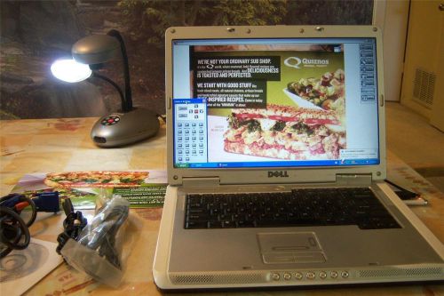 Lumens dc-152 document camera visualizer with software, vga, usb &amp; power cord for sale