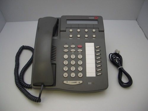 Avaya / Lucent 6408D+ Grey Business Office Phone with Footstand 6408D01A-323