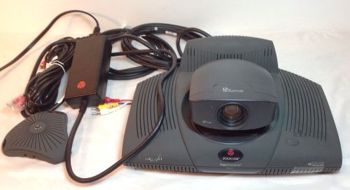 Polycom PN4-14XX Viewstation FX Video Conferencing NTSC Camera, PS, Mic &amp; Cables