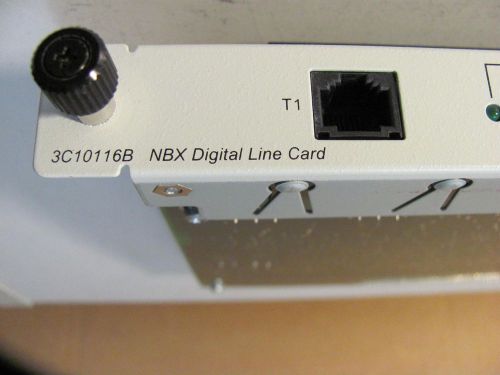 3COM 3C10116B  NBX DIGITAL LINE PRI/T1 CARD MODULE