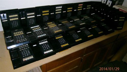 Lot of 36 - Nitsuko phones 30 button display base units - 88360  *no handsets*