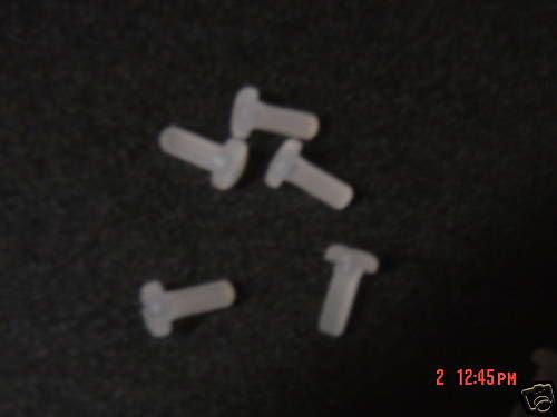 10-32 x 1/2&#034; kel-f slotted pan head screws for sale