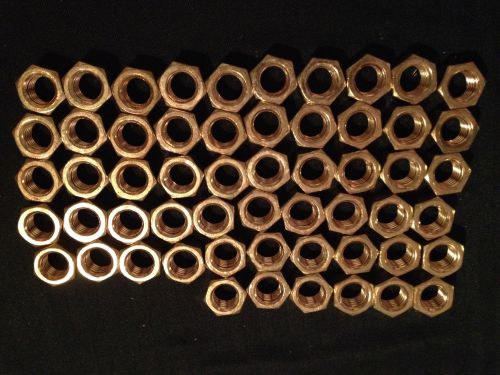 Silicon Bronze Hex Nut 3/4-10: Qty. 56