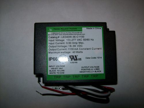 Thomas Research 40W Constant Current Dimming LED Driver LED40W-36-C1100