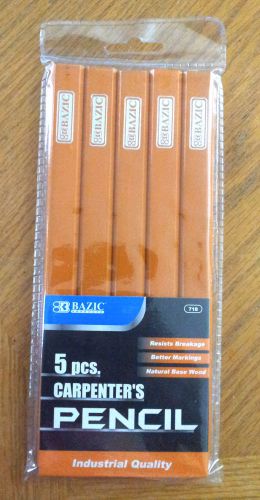 CARPENTER&#039;S 40 BAZIC PENCIL INDUSTRIAL QUALITY 3/16&#034; LEAD RESISTS BREAKAGE