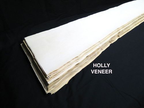 Holly * 1/16 * Veneer American lumber white wood, kd 3 sq ft