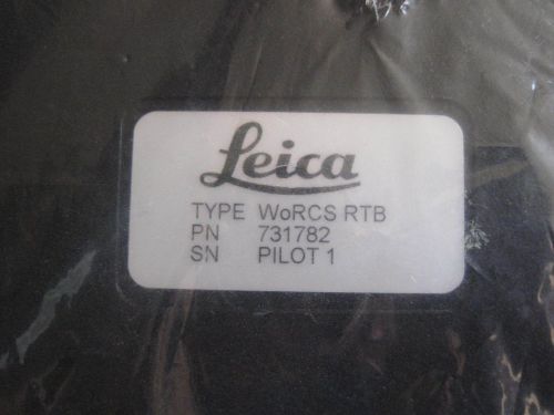 NEW Leica WoRCS RTB Module For SR20 GS20 GPS Carrying Pouch PN 731782