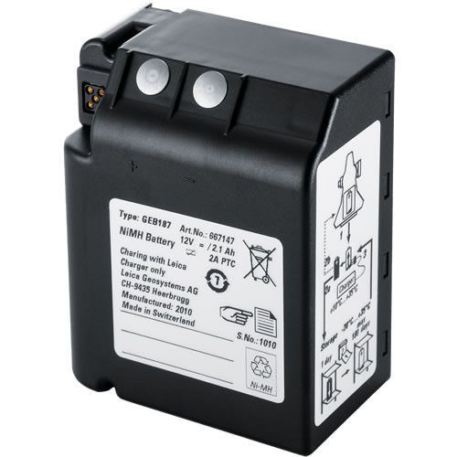 NEW LEICA GEB187 BATTERY FOR LEICA INSTRUMENTS TPS1000 AND TPS2000 FOR SURVEYING