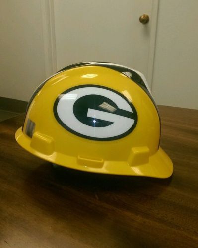 OSHA Construction Grade Green Bay Packers Hard Hat **Adjustable** Size Medium