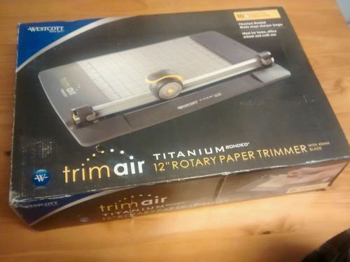 Trim air titanium bonded 12 inch rotary paper trimmer