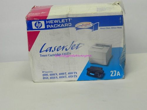 HP Laserjet C4127A OEM Toner - Sealed Box 27A