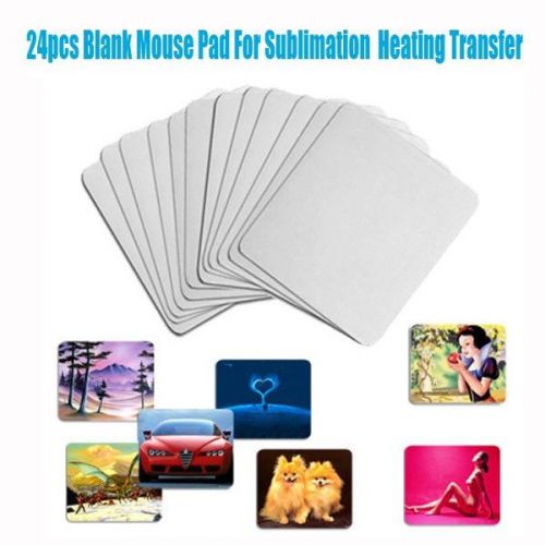 20 pcs Mouse Pad Heating Transfer Sublimation Blank Press Printing DIY Images