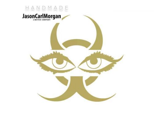 JCM® Iron On Applique Decal, Eyes Gold