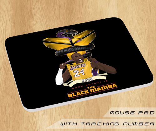 Kobe The Black Mamba Mouse Pad Mat Mousepad Hot Gift