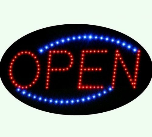 Open Sign Led Hanging Display Scrolling Animated Outdoor Neon Flashing Bar Pub
