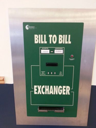 Standard bx1000rl rear load bill to bill exchanger, bill breaker for laundromat for sale