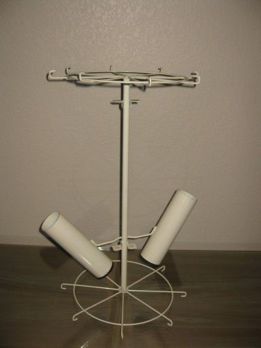 CheckStand Caddie Beige Aired-Filled &amp;  Inflated Helium Balloon Metal Stand
