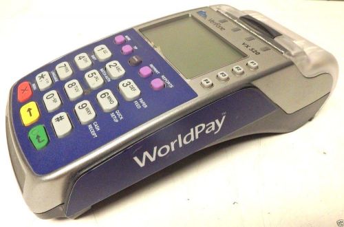 Verifone vx520 pos credit debit card reader terminal - tested for power up nice for sale