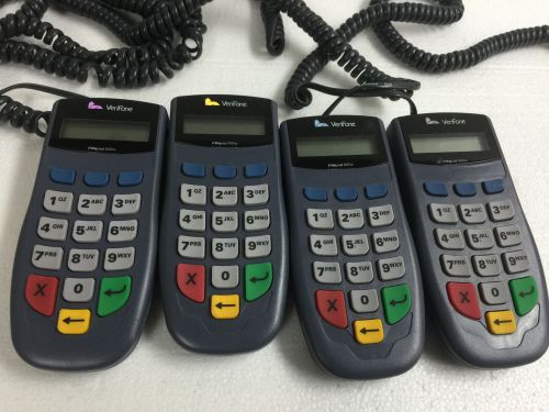 Lot of 4 verifone  pin pad 1000se for vx510le vx570 omni 3730 5100 5700 pinpad for sale