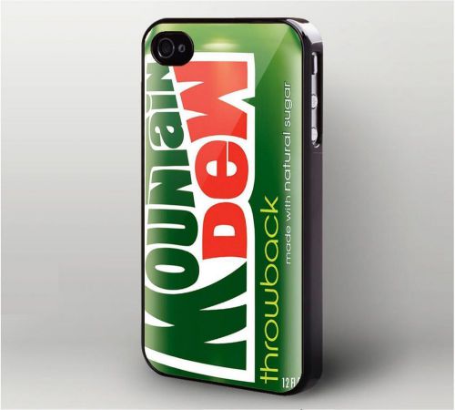 Funny Mountain Dew Throwback Logo for iPhone &amp; Samsung Galaxy - Case
