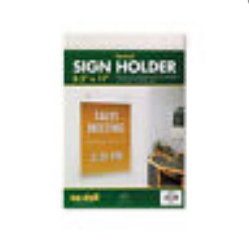 New Vertical Sign Holder-Plastic, wall mount w/warranty