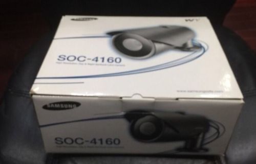 NEW Samsung SOC-4160 Outdoor Security Camera In Box
