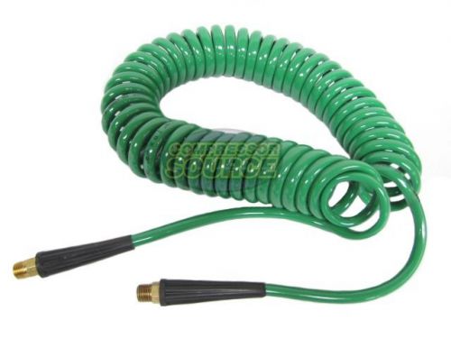 New quality usa made polyurethane 1/4&#034; x 25&#039; ft coil air compressor hose coiled for sale