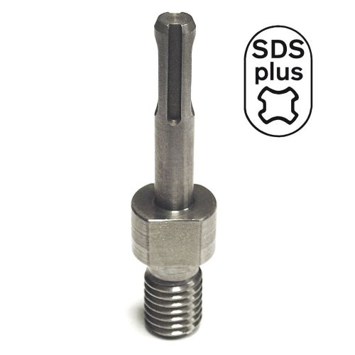 Core Bit Adapter - 5/8&#034;-11 Threaded Male to SDS PLUS Male for Hammer Drill