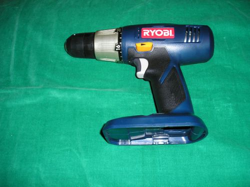 New 18 Volt Ryobi 3/8&#034; Drill, Ni-Cad Charger Model P205, P111