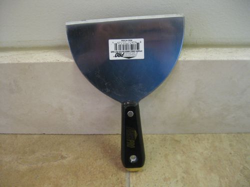 Finish Pro 6” Plastic Handle Hammer End Stiff Putty Knife