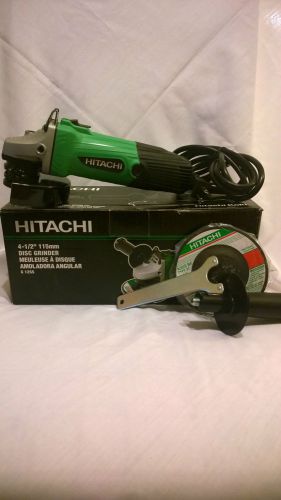 Hitachi 4-1/4&#034; 115 mm Disc Grinder 5.0Amp 11,000RPM 120V G12SS