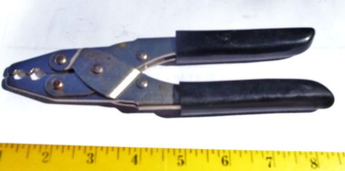 Coaxial cable ends crimping pair of pliers _______________________________408/10
